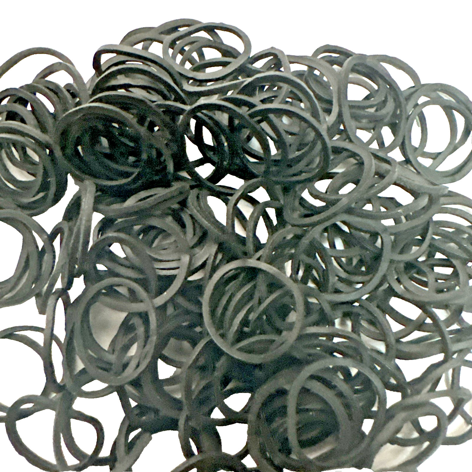 50 PCS SMALL BLACK RUBBER BANDS