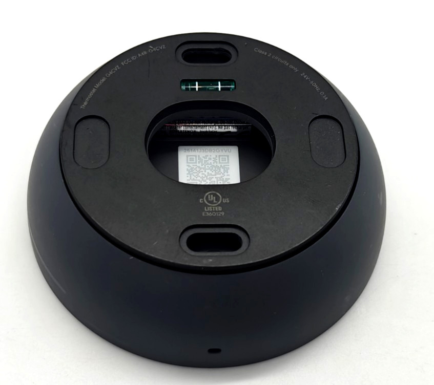 Used Google Nest Thermostat Smart Wi-Fi Thermostat Battery Gray – Mirror Display