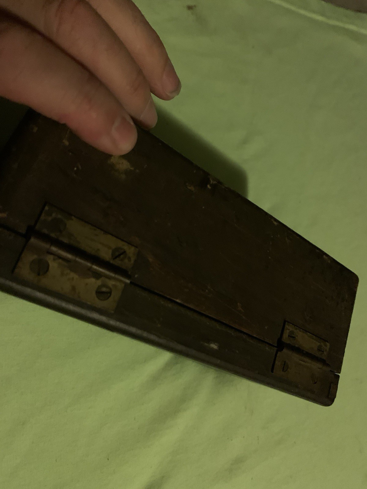 Ww1 Dog Tag And Metal Marker U.S.