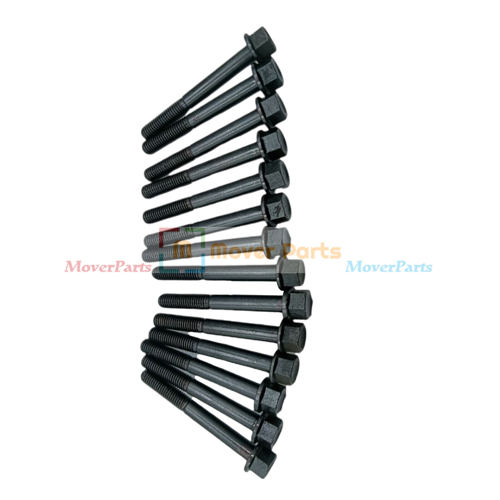 14PCS Cylinder Head Bolt for Kubota D902 Engine