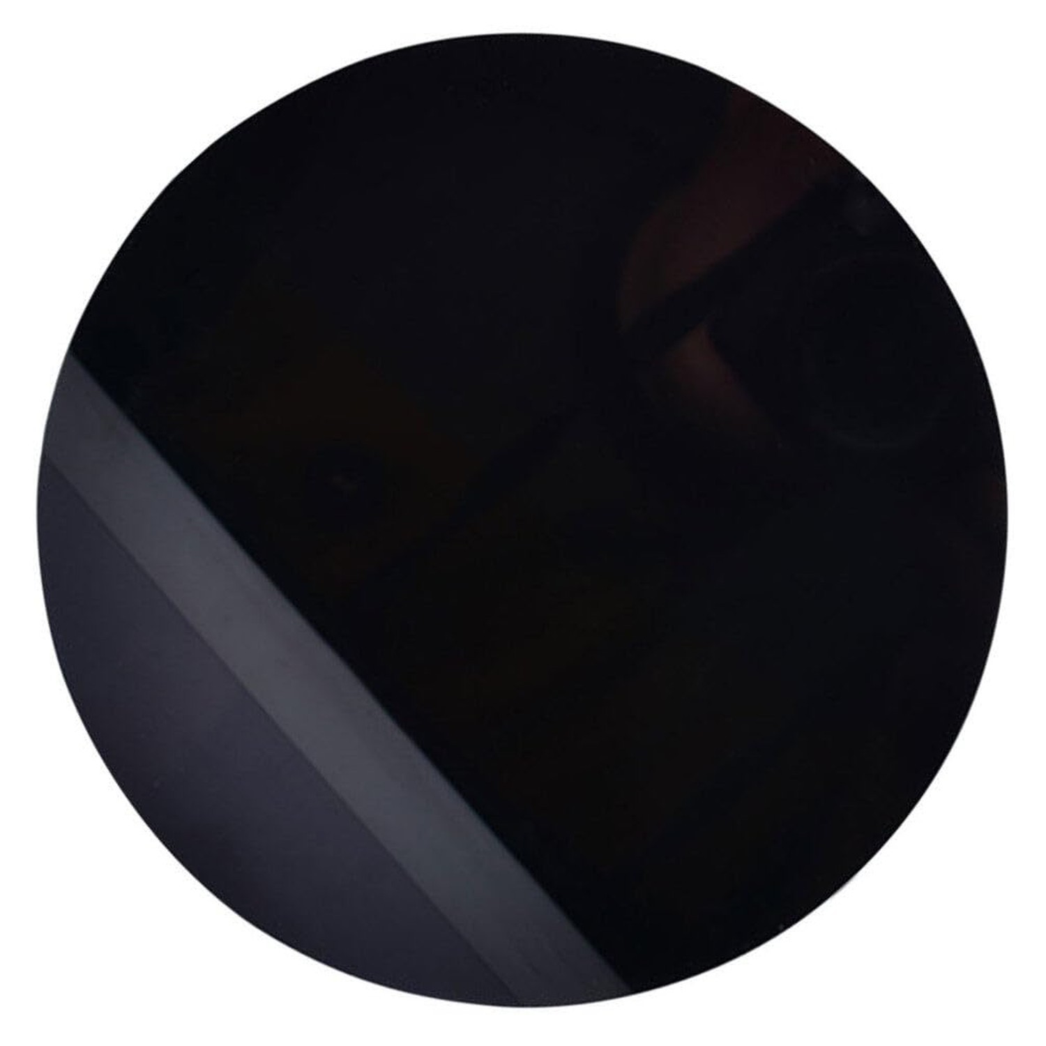 Garneck Obsidian Scrying Mirror Small Black Obsidian Disc for Meditation Divi...