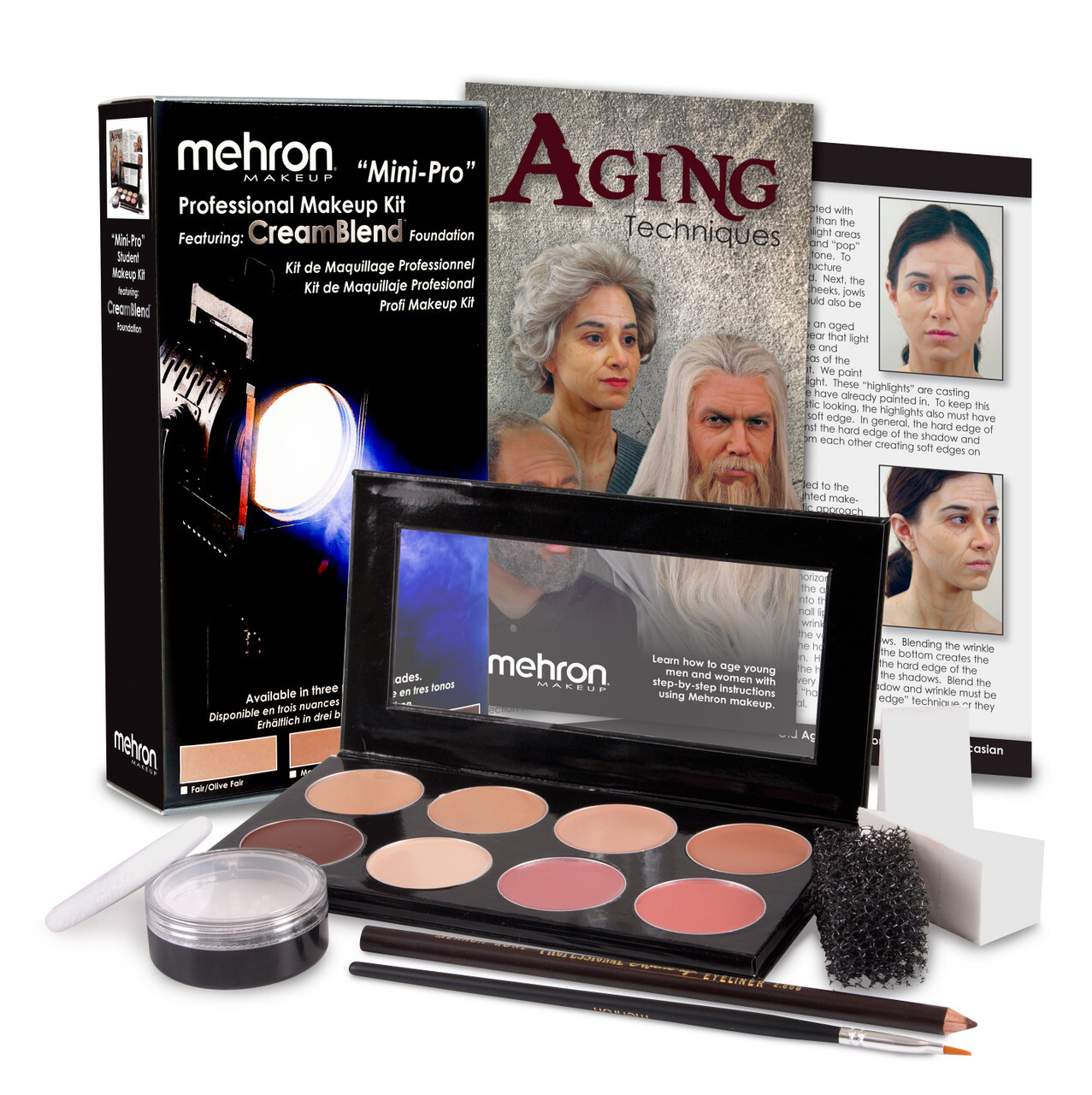 Mehron Mini-Pro Student Makeup Kit ~ Pick your choice