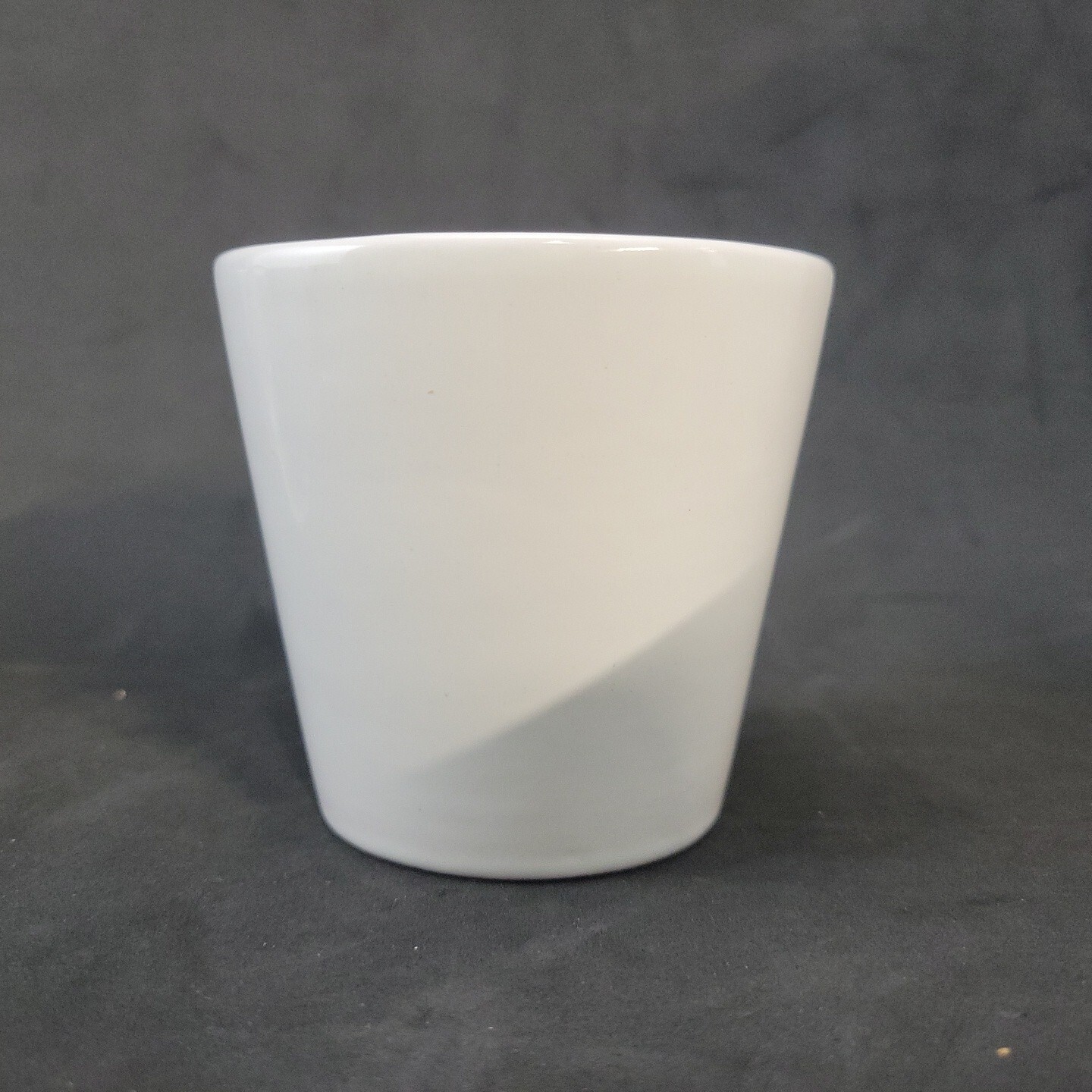 Buckeberg Punch Set Ceramic with Teak Lid and Plastic Ladle Modern