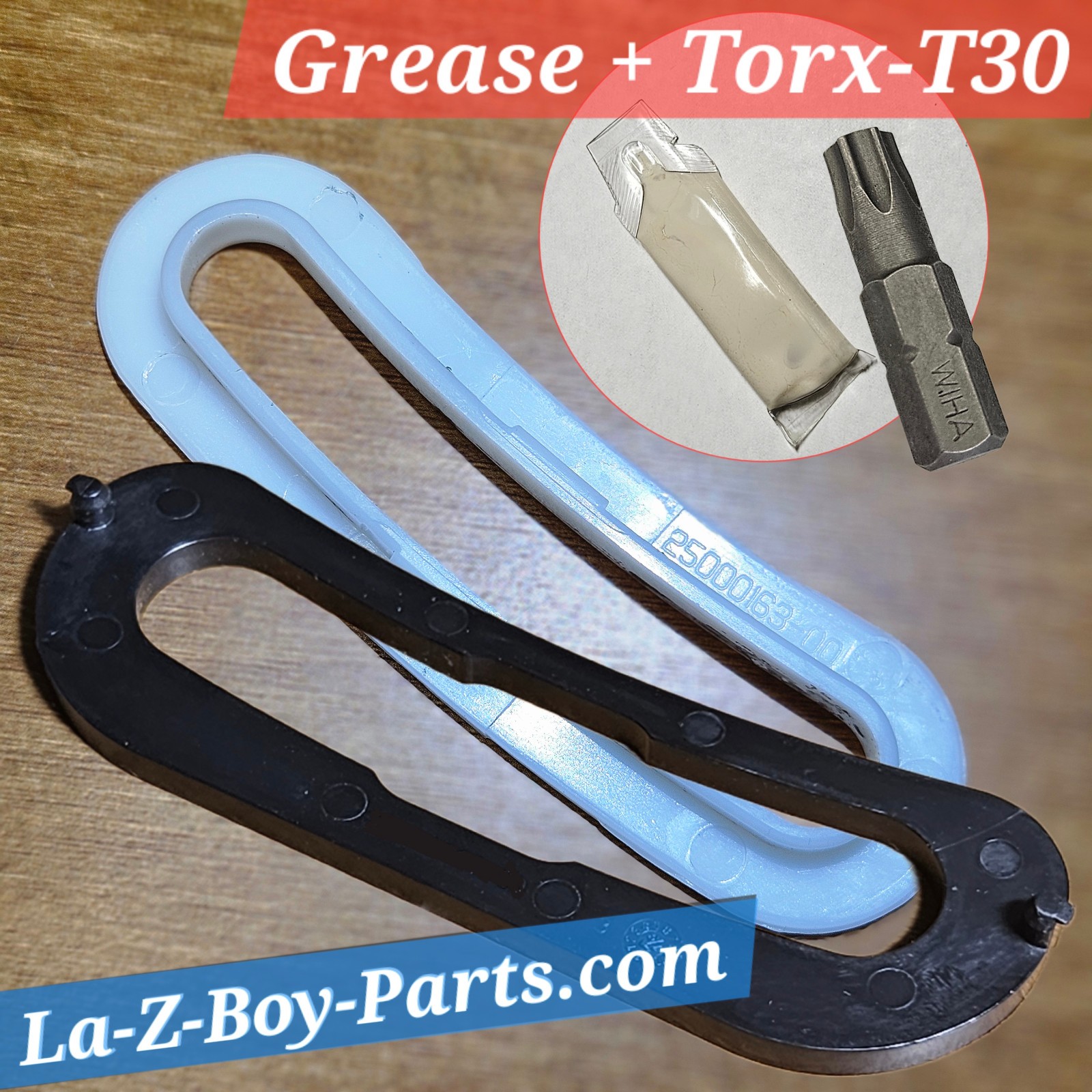 40+ SOLD La-Z-Boy 25000163-00 Plastic Guide Lazy Lift Chair Recliner Couch Parts