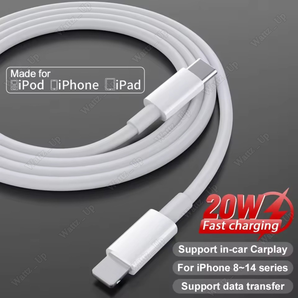For iPhone 14/13/12/11 XR X PD 20W USB C Fast Charger Cable Data Type C Cord Lot