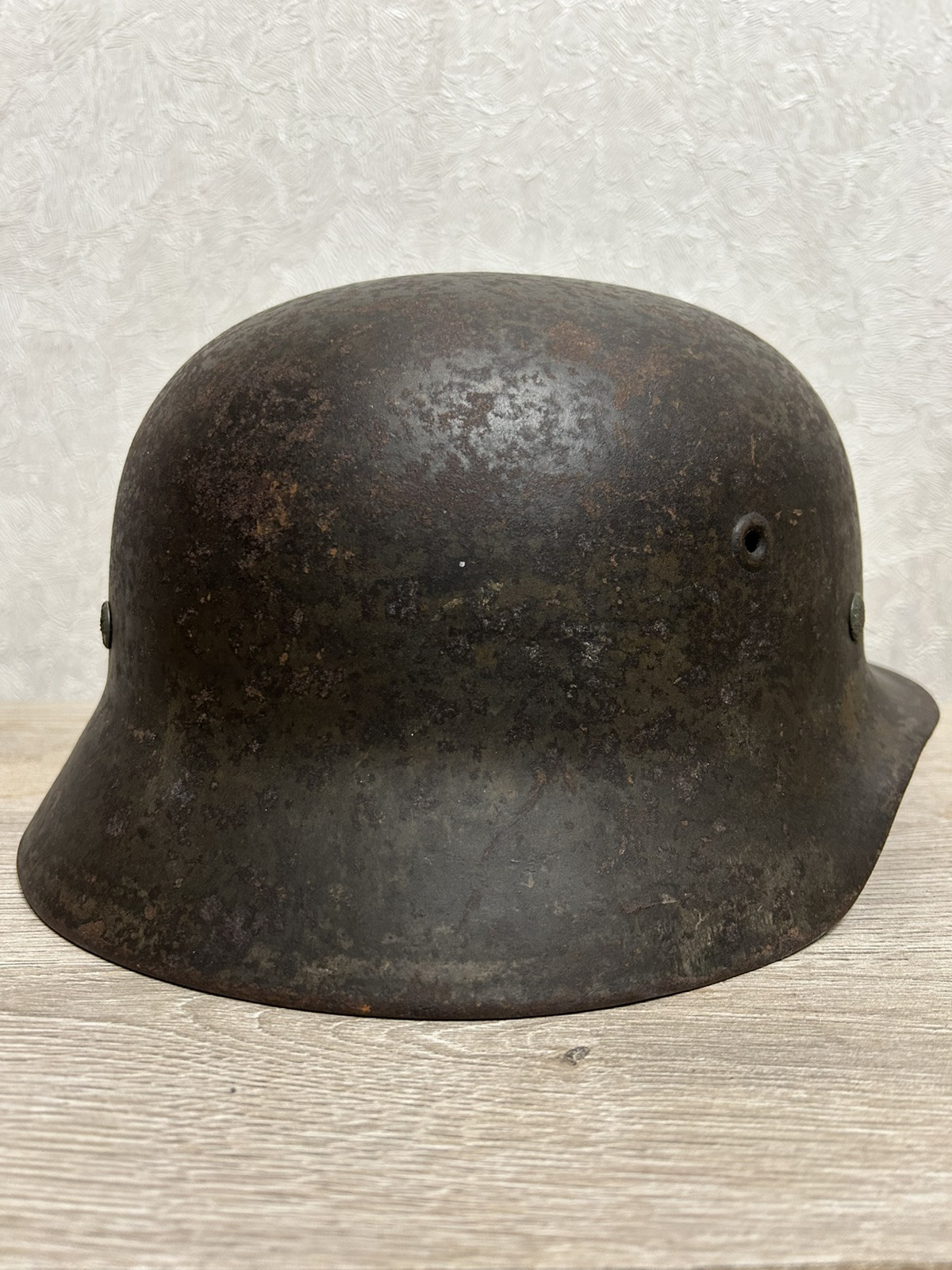 German Helmet M40 WW2 original paint (without restoration) WWII size 64