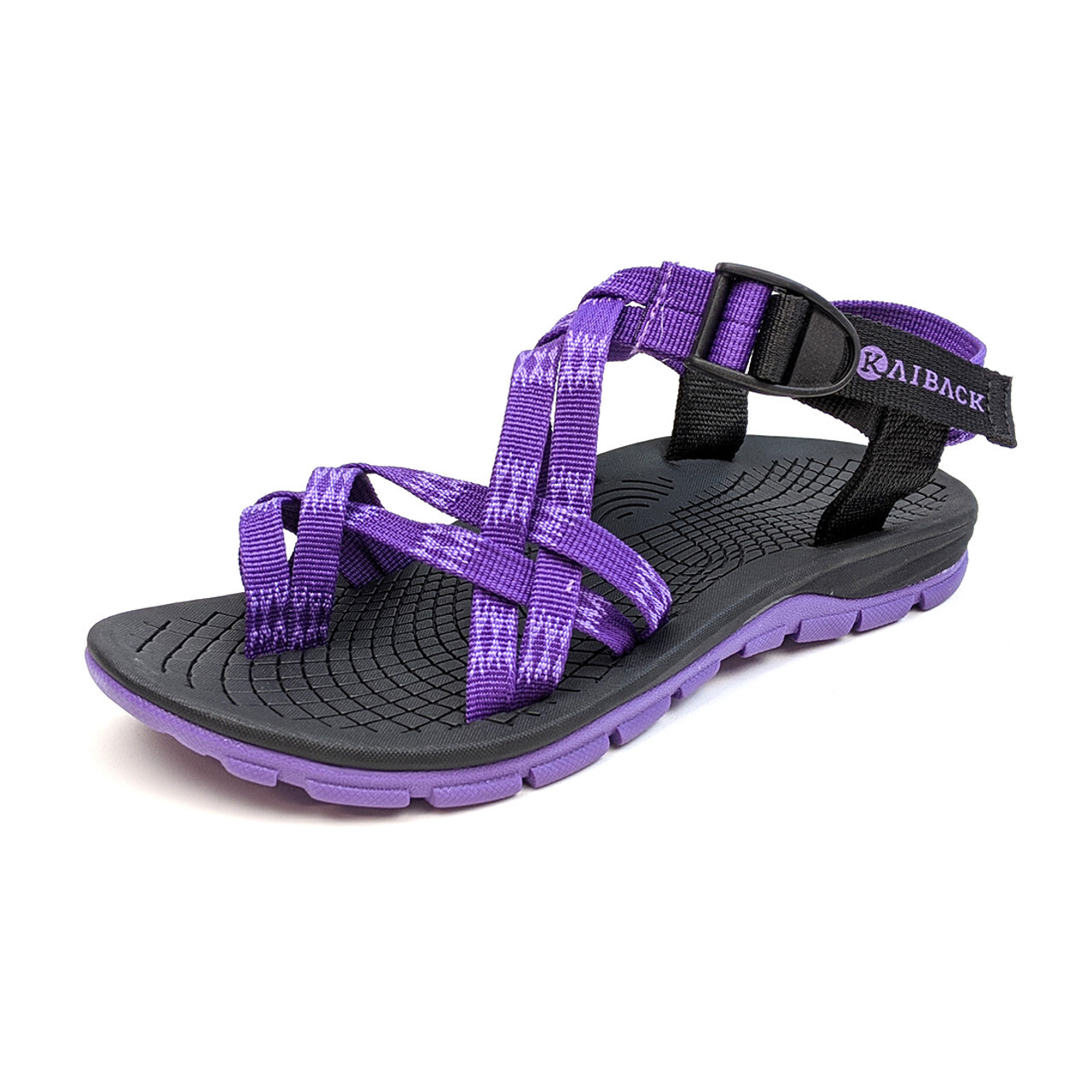 Women's Kaiback Sierra Strappy Hiking Sandal | Cute Casual Comfort with Tread