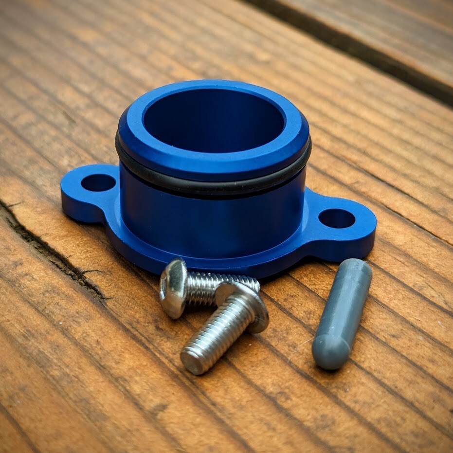 PW50 PW80 Oil Injection Pump Delete Block Off Plug - Made in USA - 6061 Billet