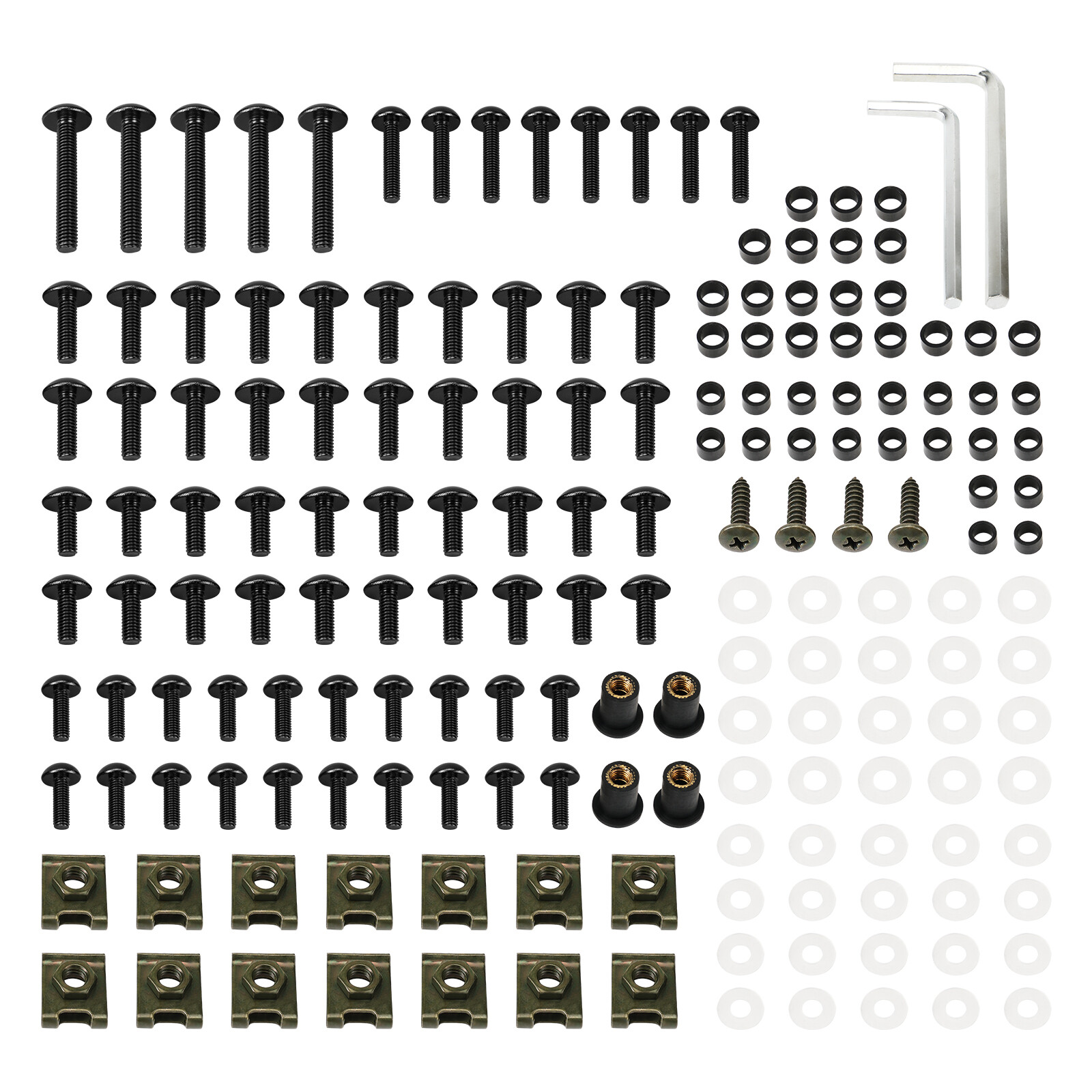 Fairing Bolt Kit Bodywork Screws for Honda CBR600RR CBR900RR CBR1000RR CBR1100XX