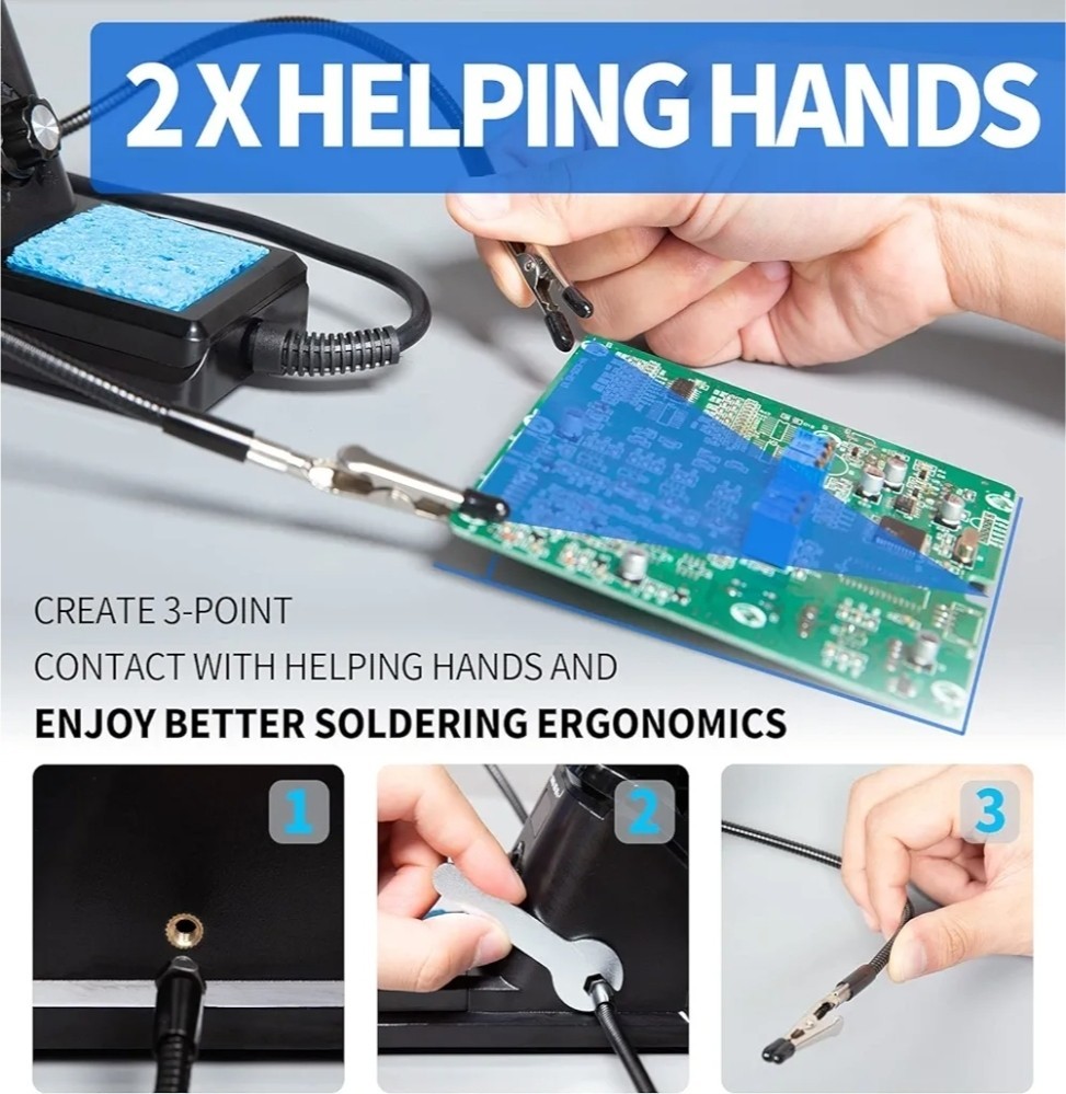 Yihua 926 LED III 60W LED Digital Display Soldering Station Soldering Iron Kit