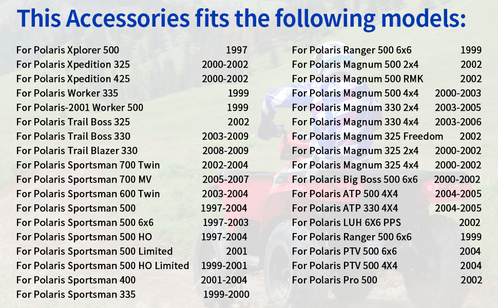 Fuel Tank Valve Petcock 3 Way & Knob NUT For Polaris Magnum 325 330 500 7052161