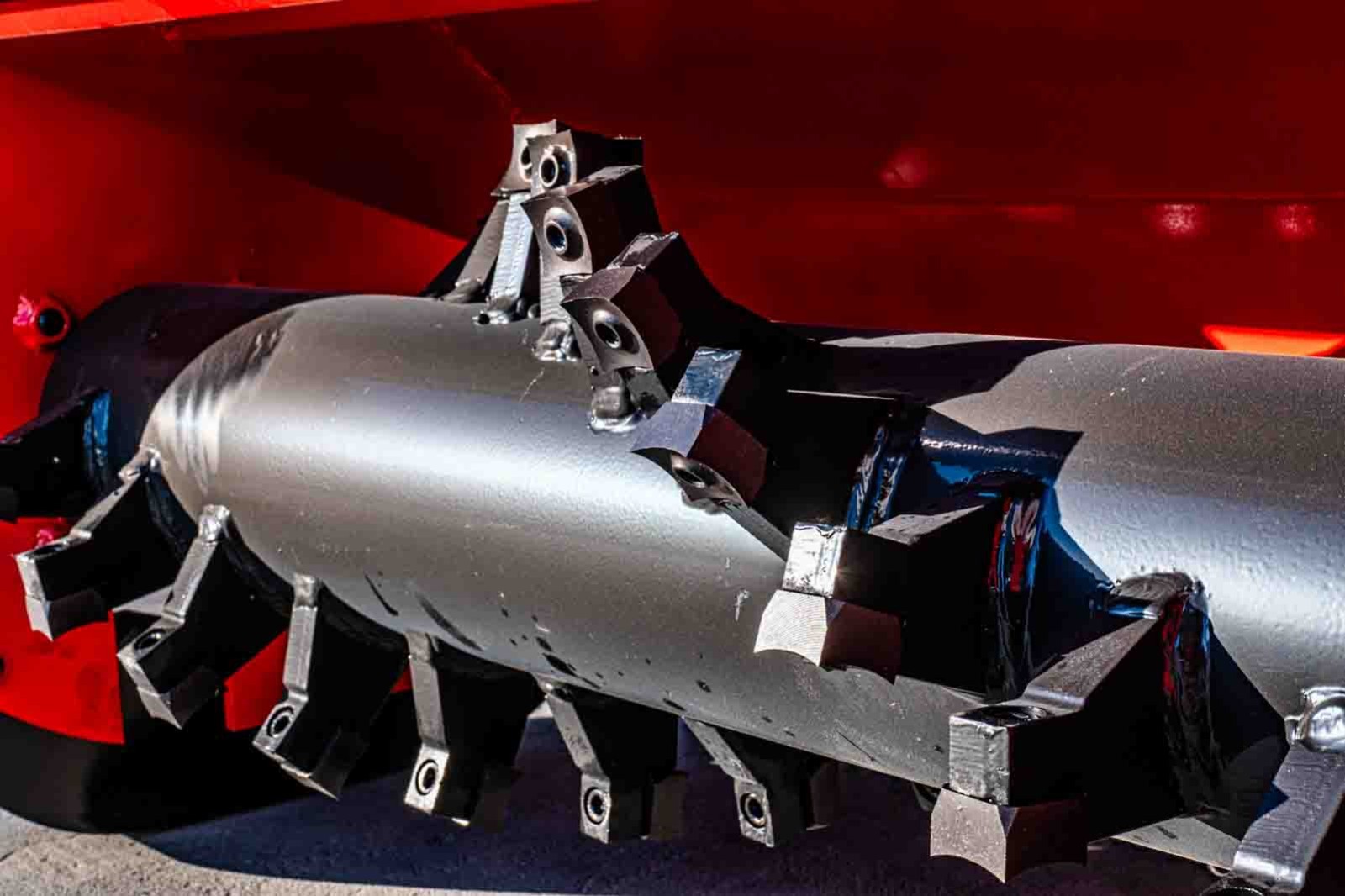 46in Forestry Mulcher Heavy Duty Brush Mower Fits Bobcat Skid Steer Loader