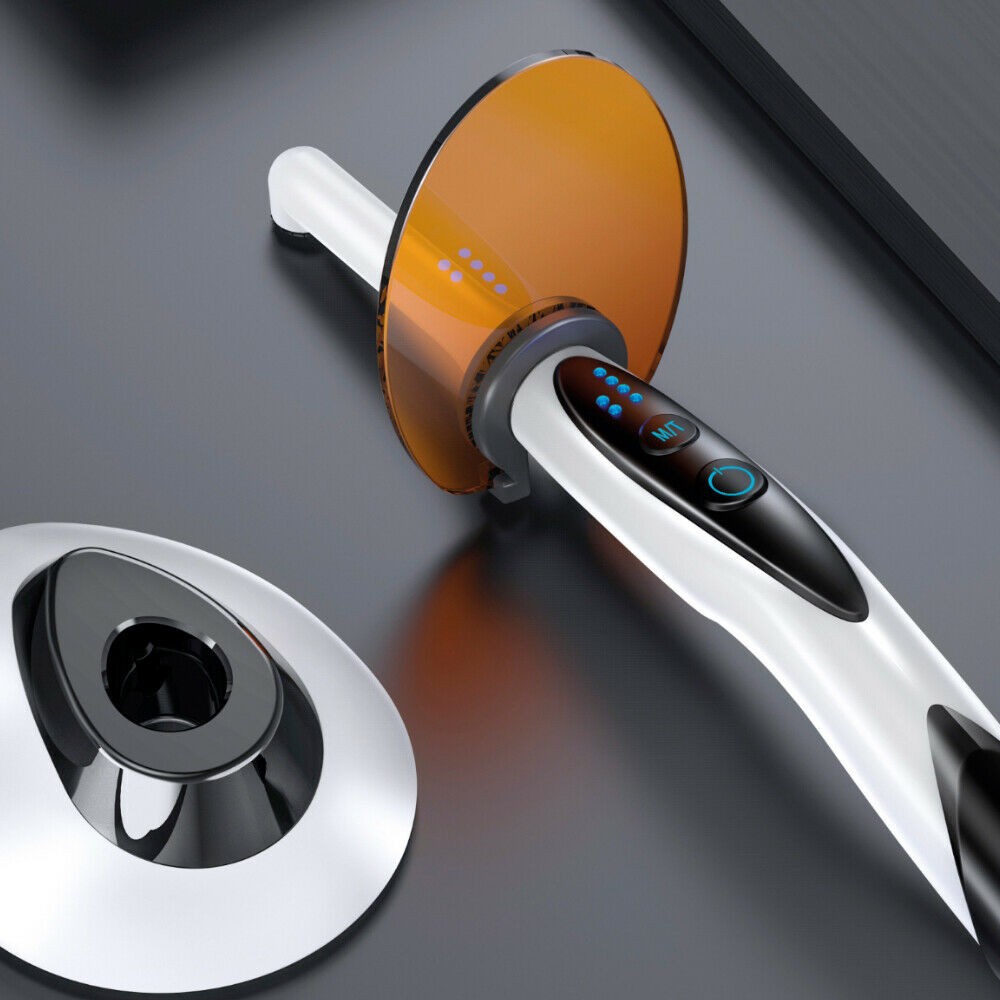 Woodpecker Dental Wireless Curing Light 1 Second Resin Cure LED Lamp FDA