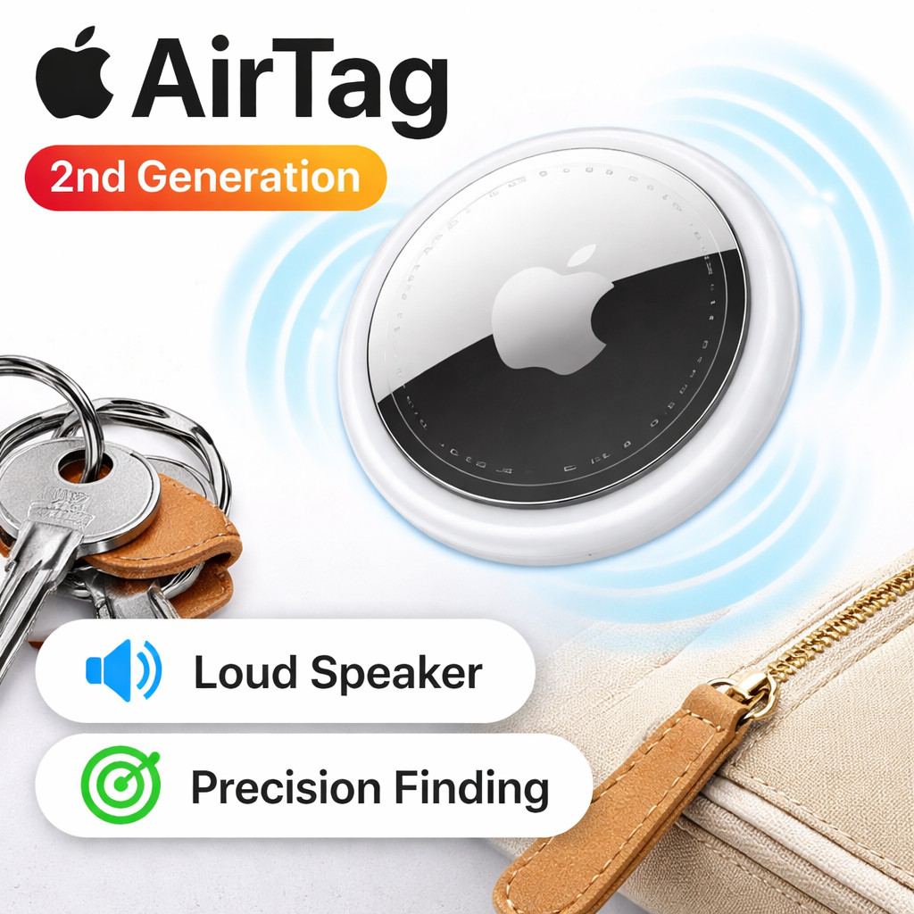 Apple AirTag (2nd Generation) 1 Pack | FREE SHIPPING - BEST VALUE HERE (OEM)