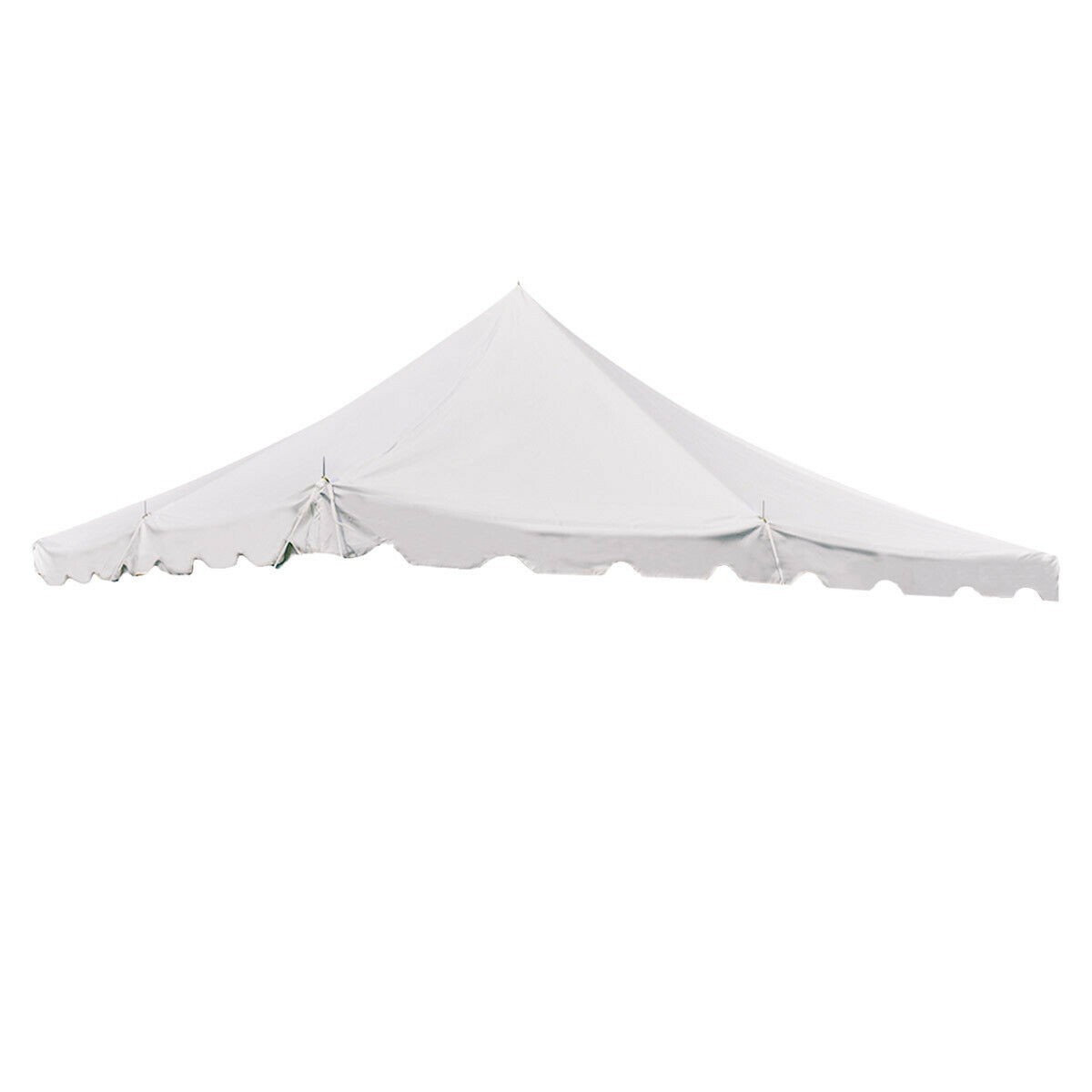 Replacement Pole Tent Canopy Top 20x20 White Cover for Events
