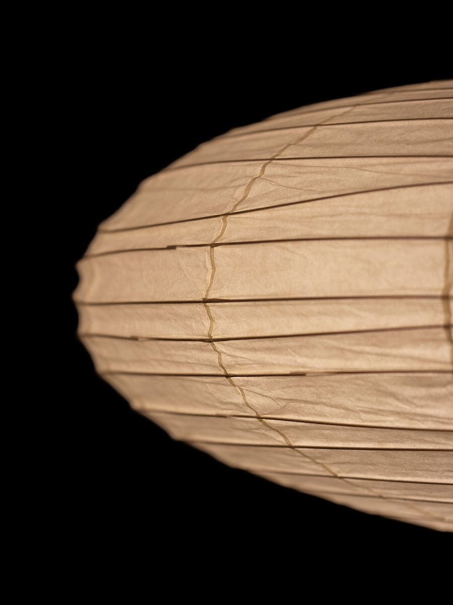 Isamu Noguchi Akari 50EN Pendant lamp Washi Paper Handcraft Light Shade Fram set