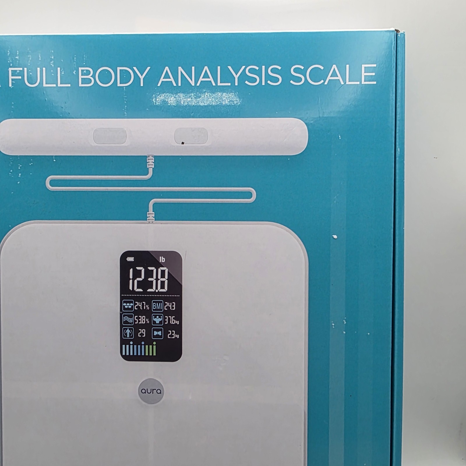 Aura Full Body Analysis Scale Bluetooth Charging Cable New (Open Box)