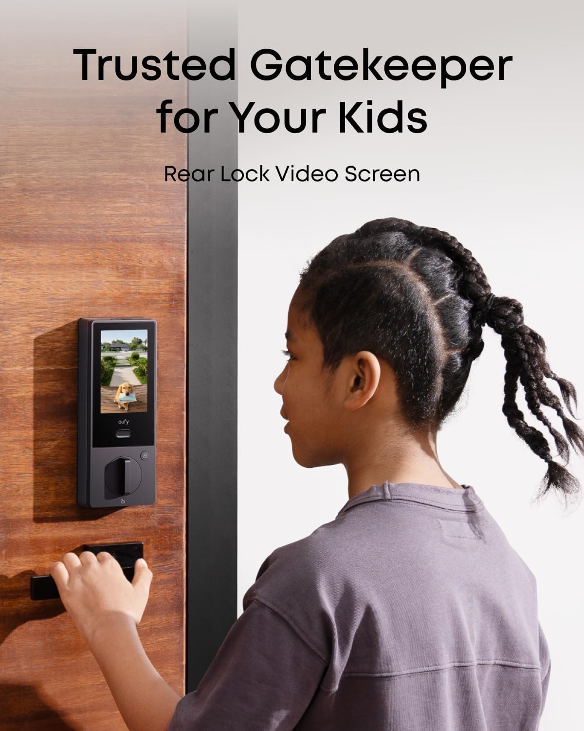 eufy FamiLock S3 Max Smart Lock Palm Vein Recognition Deadbolt Doorbell 2K Cam