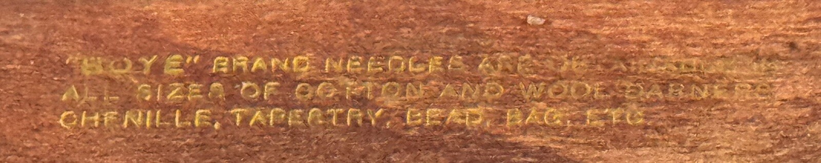 ANTIQUE BOYE SEWING NEEDLES STORE DISPLAY ADVERTISING CABINET CASE ALL ORIGINAL