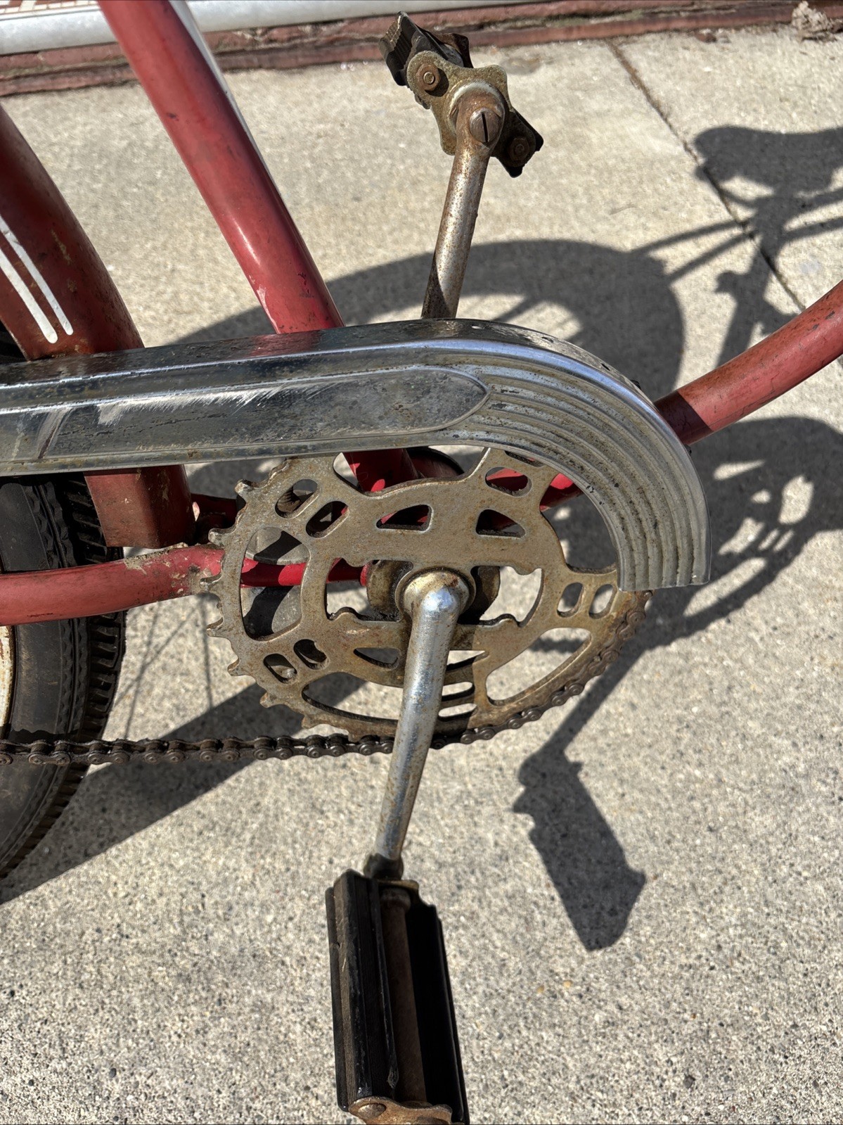 Vintage Rollfast Balloon Tire Straight Bar Skip Tooth Men’s Bicycle 1950s