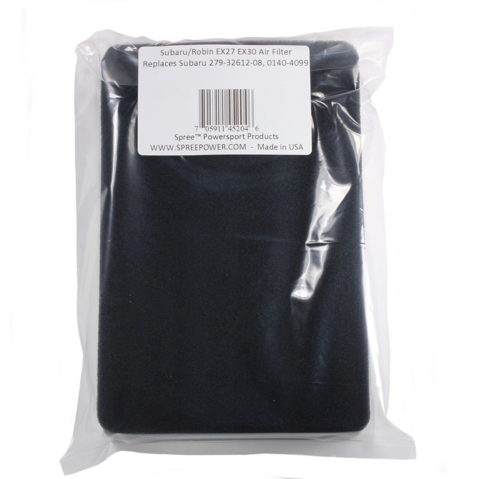 Air Filter for Subaru Robin EX27 EX30 replaces 279-32612-08 Fast Shipping!