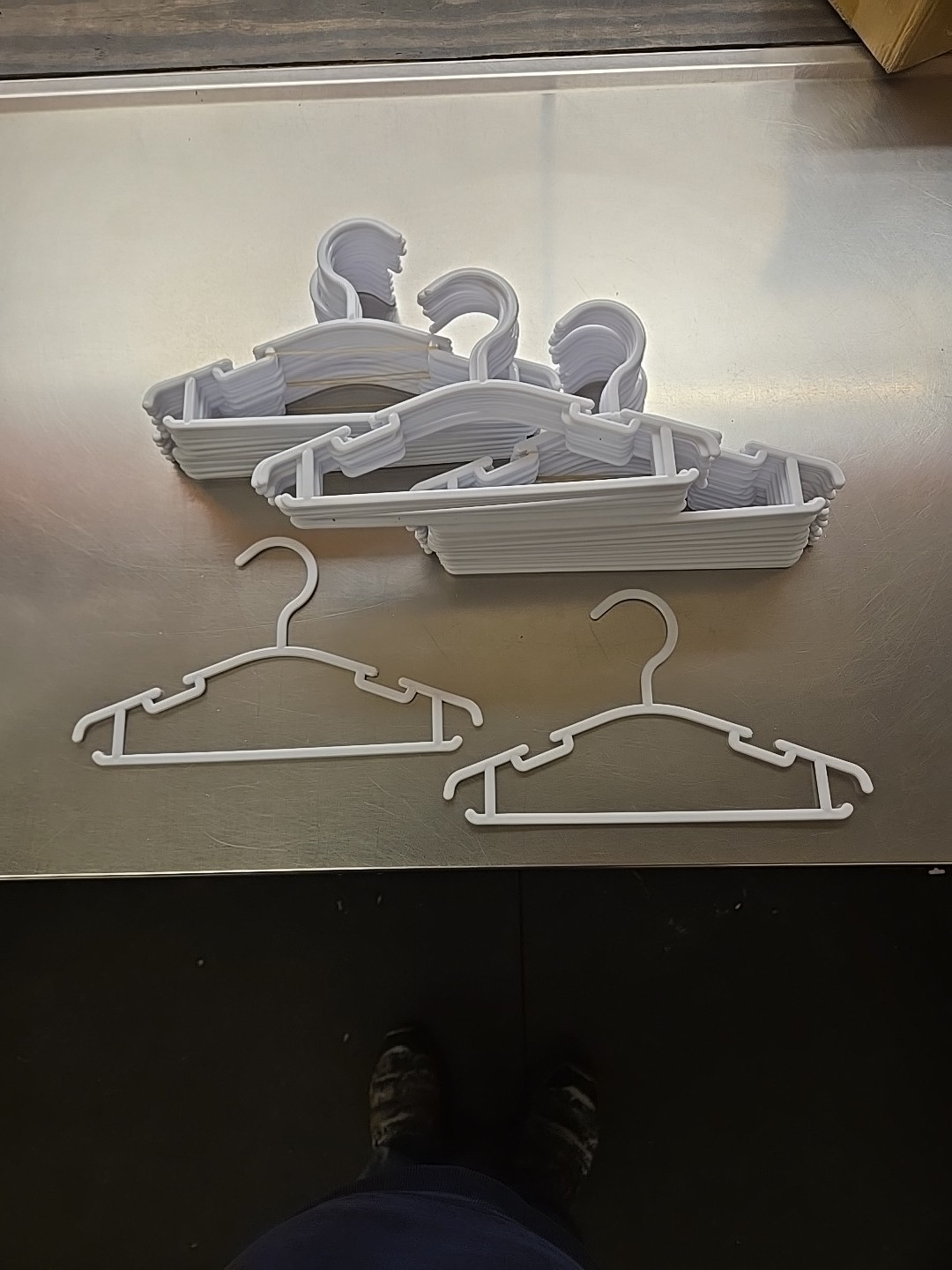 50 Kids Plastic Hangers, Children's Hangers for Baby, Toddler, and Child Clothes