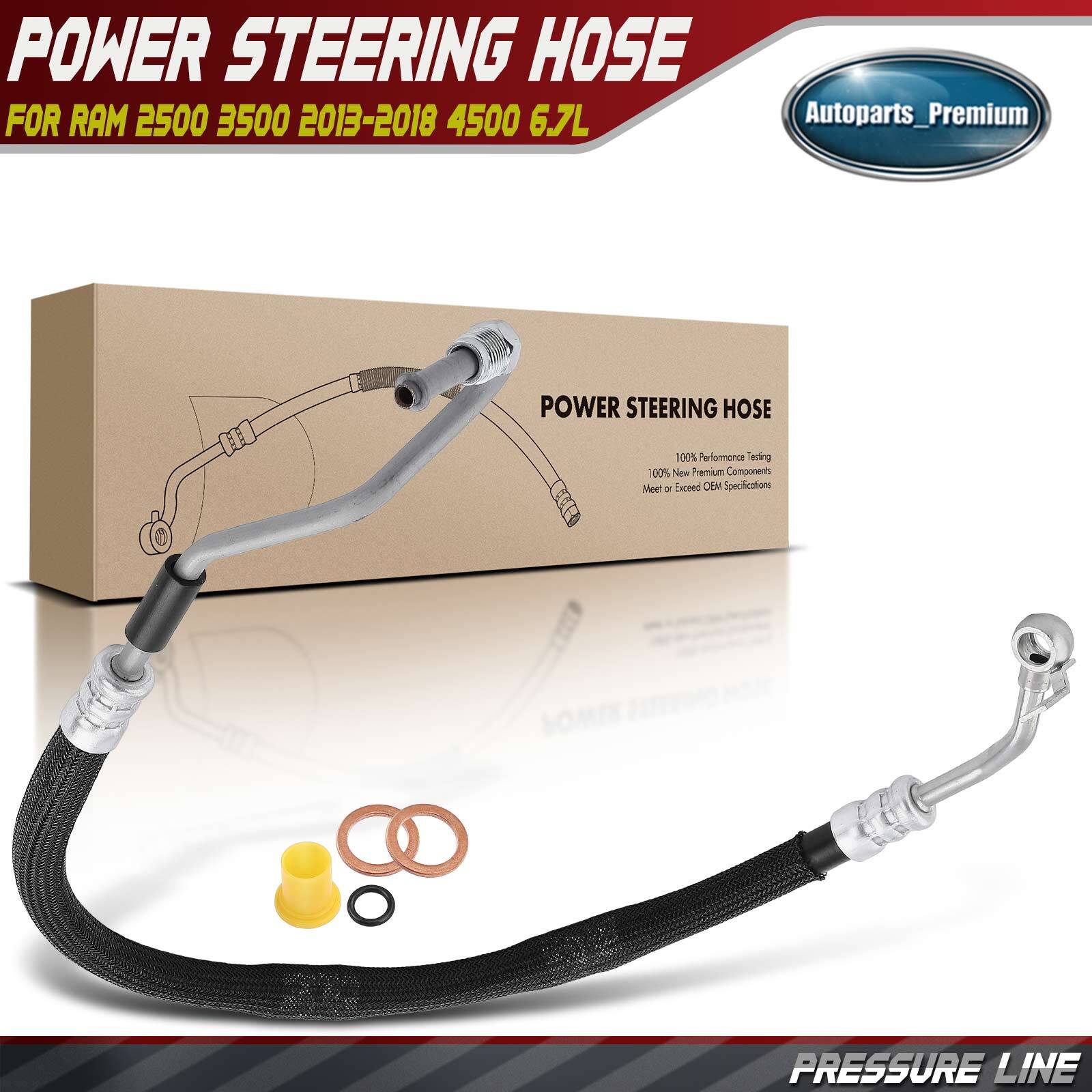 Power Steering Pressure Line Hose Assembly for Ram 2500 3500 2013-2018 4500 6.7L