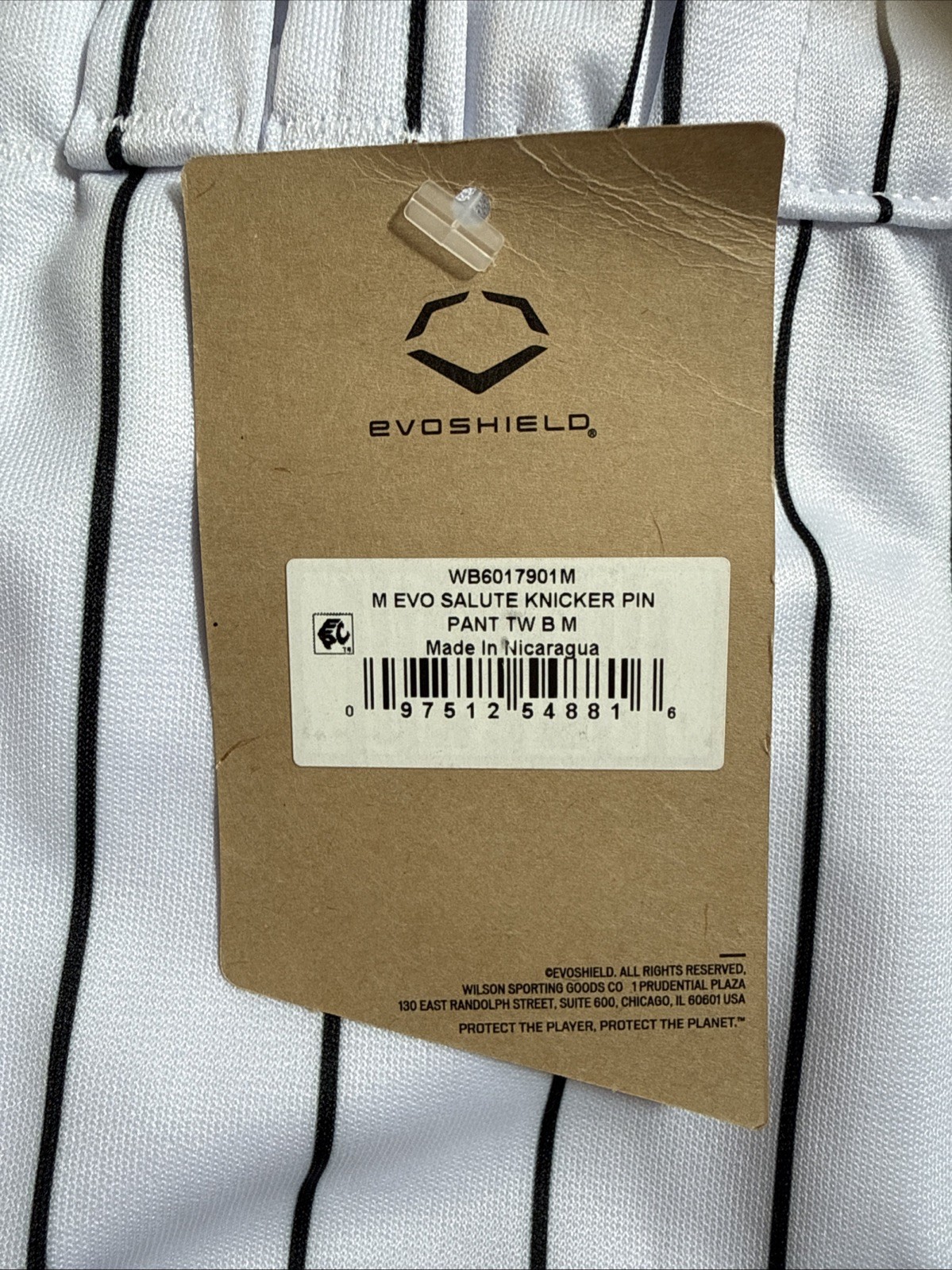 Medium EvoShield Men's Men’s Ct Pinstripe Game Baseball Pants