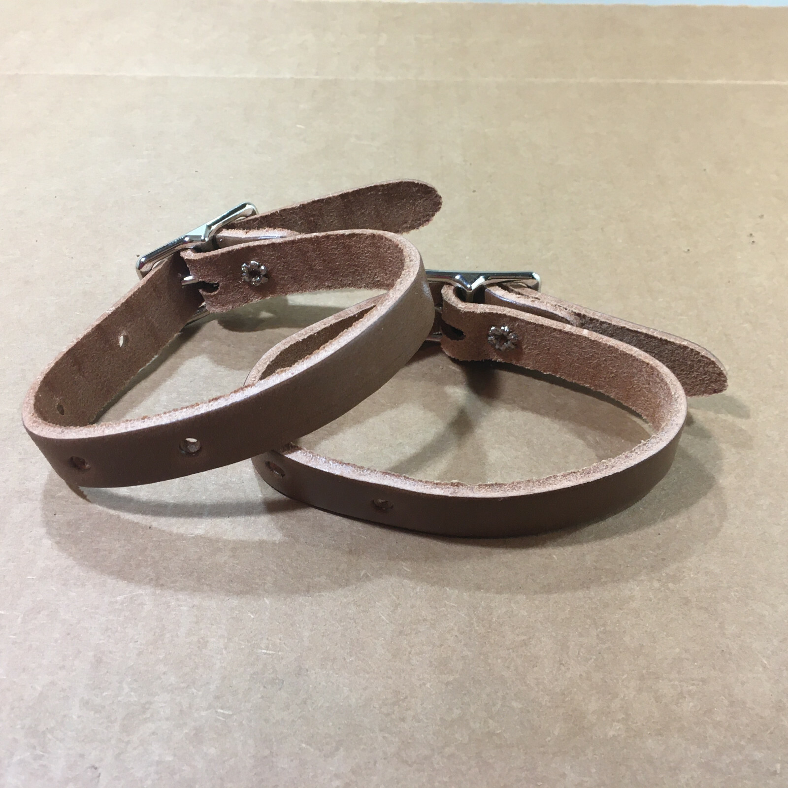 Stirrup Hobbles - Straight - Brown Veg - 1 Pair (F564)