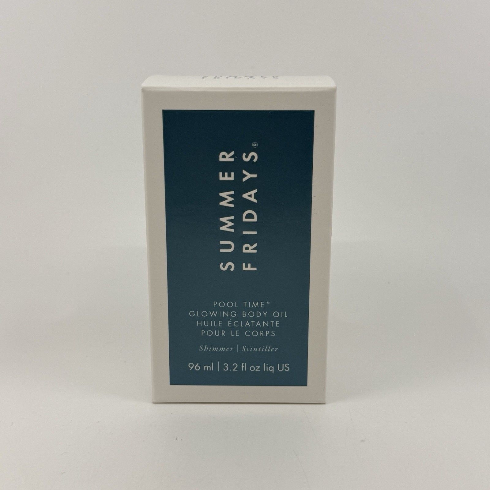 Summer Fridays Pool Time Glowing Body Oil 3.2oz Shimmer NEW IN BOX SEALED