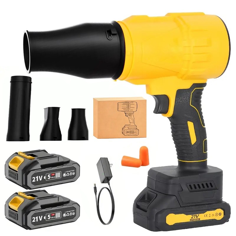 Jet Air Blower 30000RPM Leaf Blower Turbo Fan Cordless Battery Powered Portable