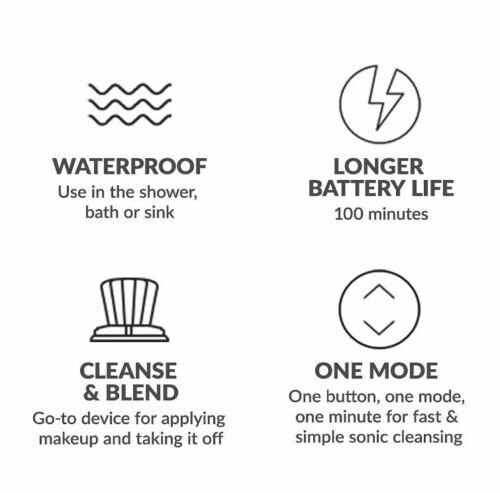 Clarisonic Mia Prima Sonic Facial Cleansing Device - White FACTORY SEALED