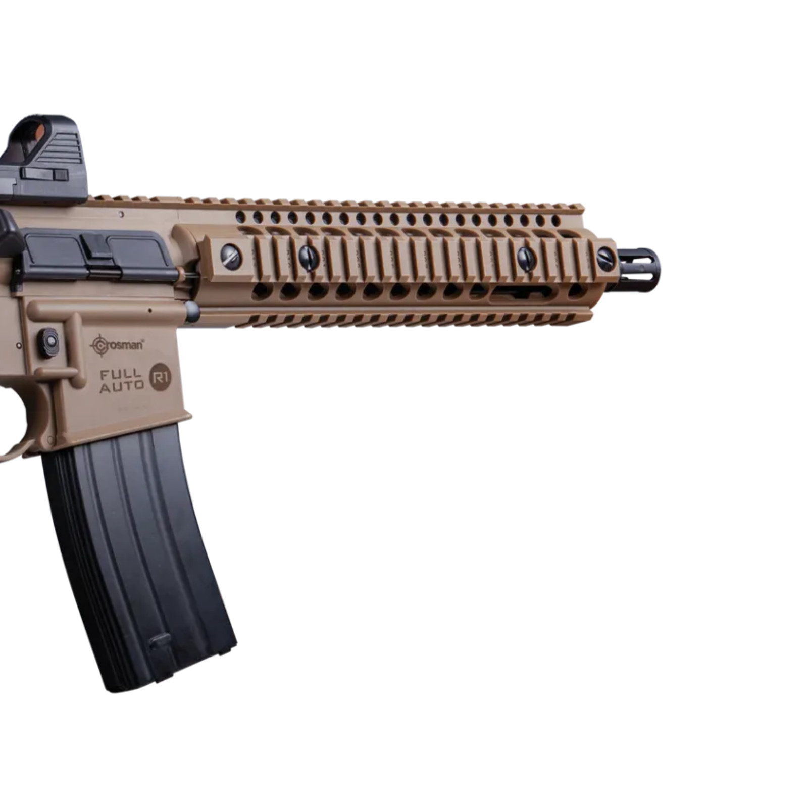 Crosman CFAR1X Full Auto R1 CO2-powered BB Air Rifle w/ Red Dot -Flat Dark Earth