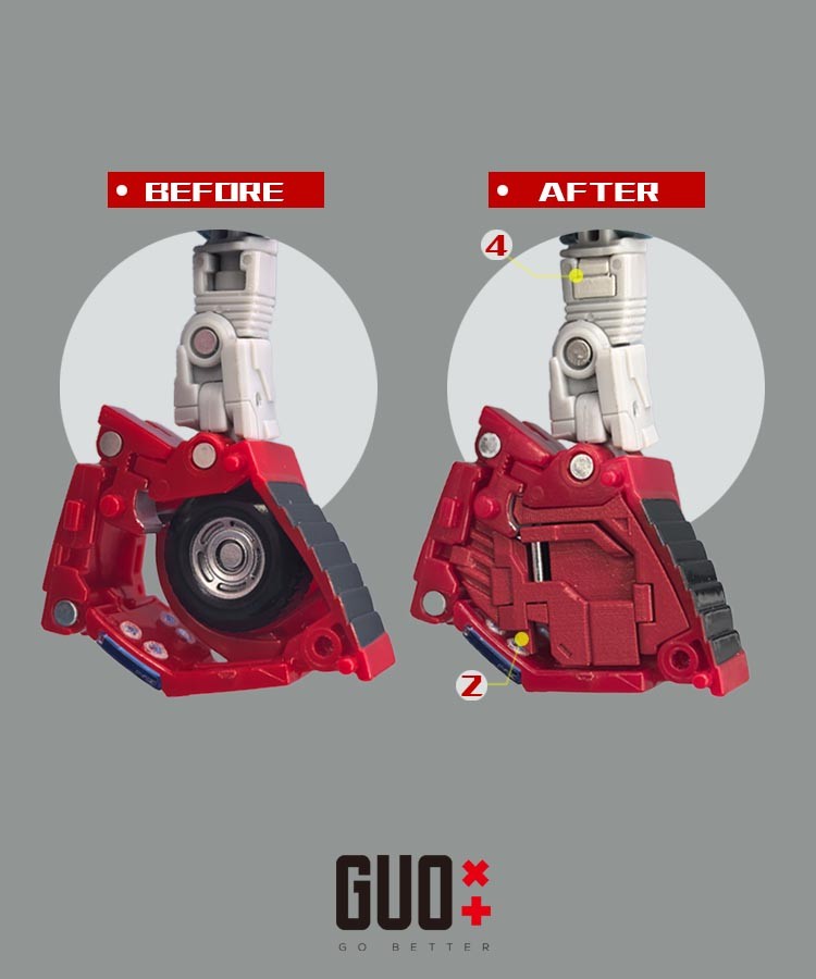 Pre-sale! GO BETTER 3D DIY Filler Upgrade Kit For SS86 Windcharger Filling Parts