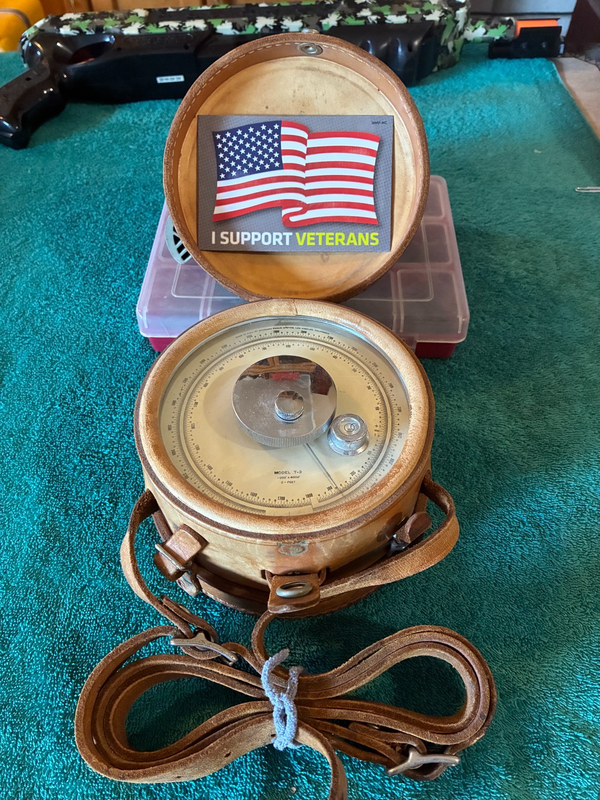 Survey TERRA Altimeter Mo T-2 Made By American Paulin system La, Ca.