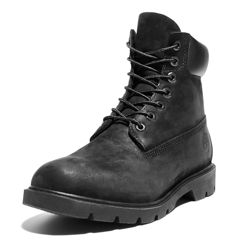 Timberland Classic 6" Premium Waterproof Boot, Black Nubuck, Size Options