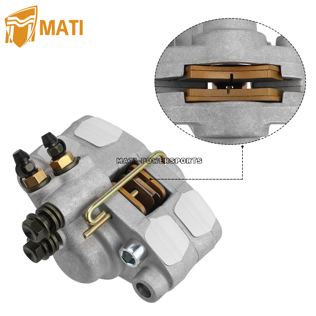 Rear Brake Caliper & Master Cylinder for Polaris Scrambler 500 2x4 4X4 1998-04