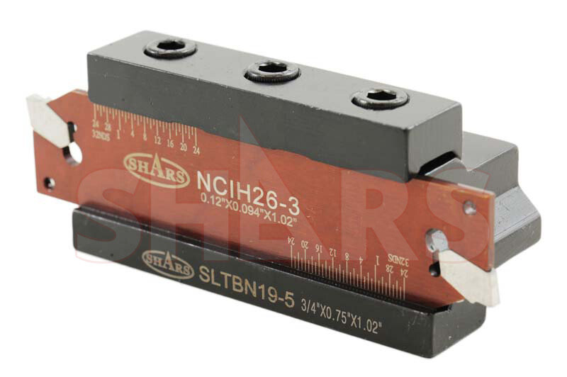 15 PC Set 3/4" Shank Self-Lock Cut-Off Tool +10pc Tin Coated Inserts $115 Off P]