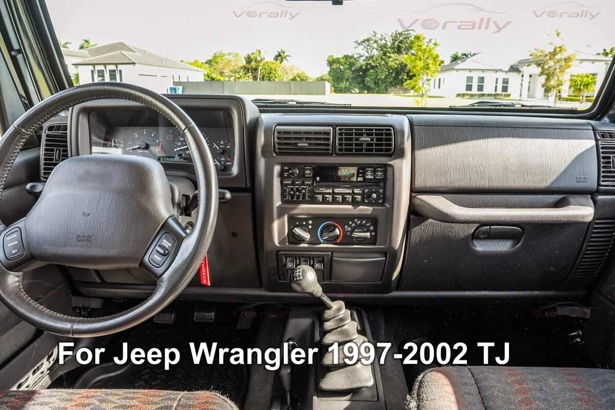 For Jeep Wrangler 1997-2002 Jeep TJ Apple Carplay Stereo Radio Android Nav Play