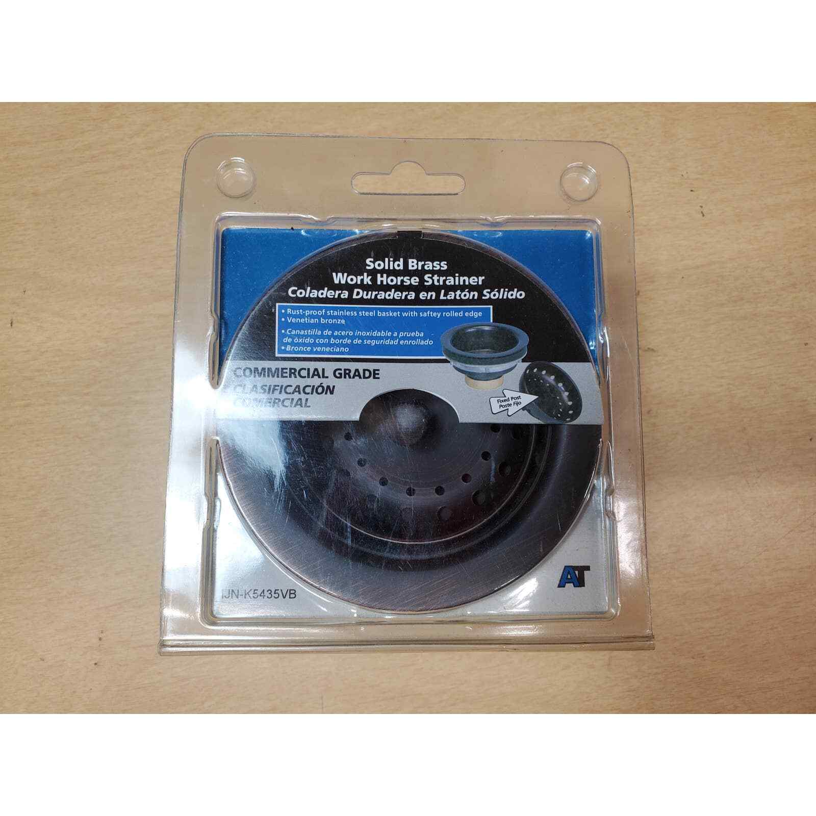 Keeney IJN-K5435VB Sold Brass Work Horse Strainer Rust Proof Venetian Bronze