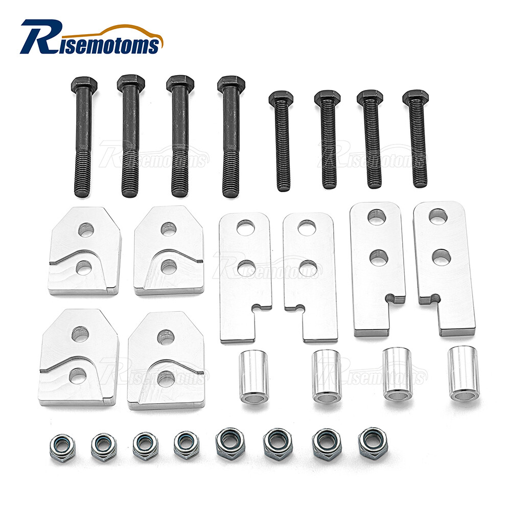 For Yamaha Rhino 450 660 700 2004-2015 CNC Front & Rear Suspension 2" Lift Kit