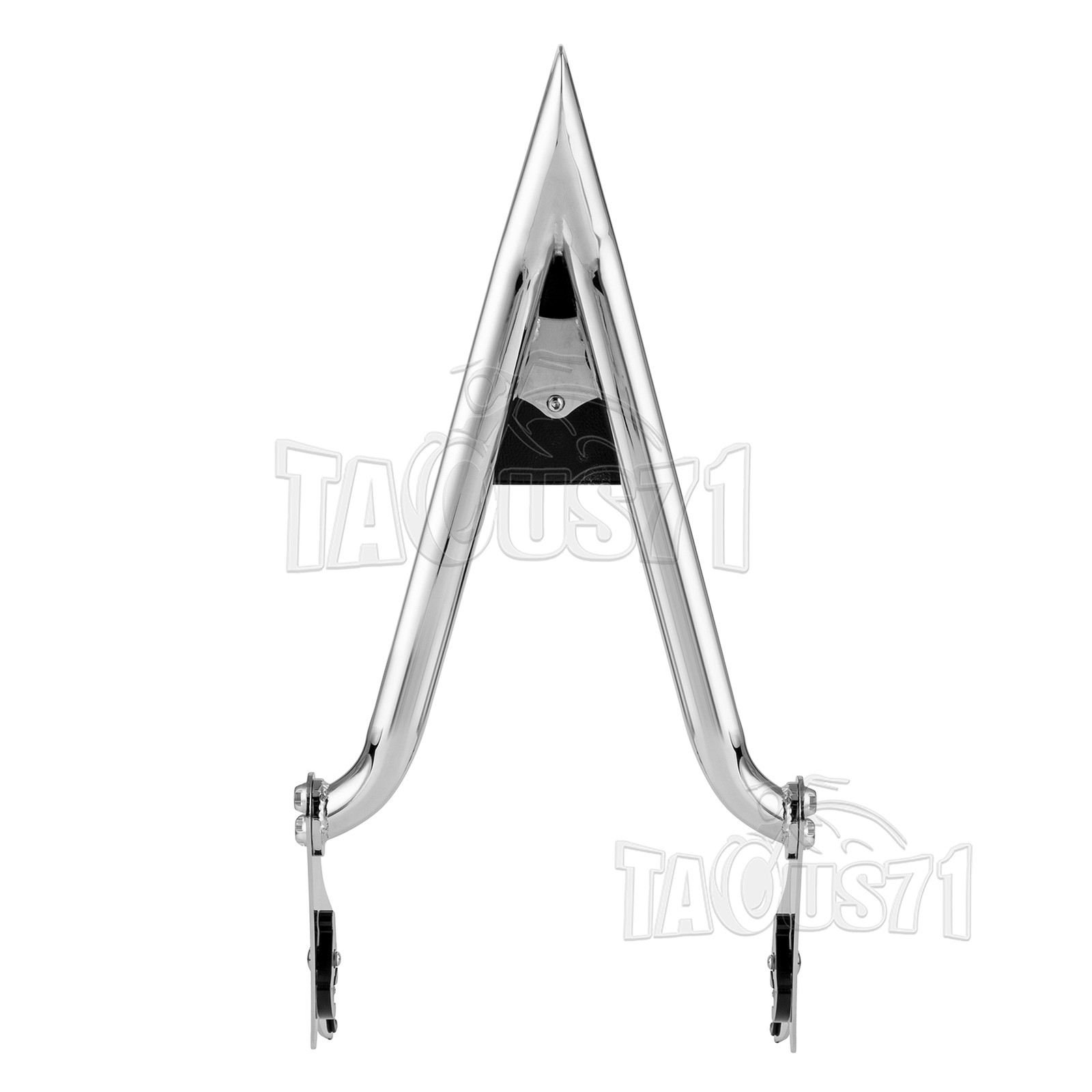 27" Tall Sissy Bar Backrest w/Rack for Harley Road King Street Glide 2009-2024