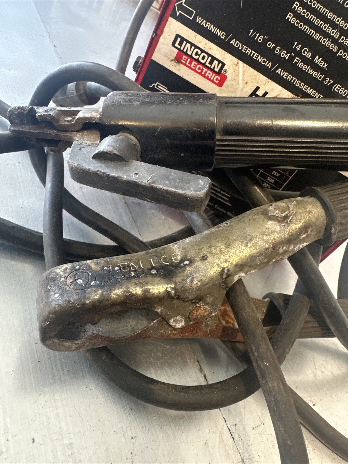 Lincoln Electric Hobby Weld Ac Arc Welder Used Works Great