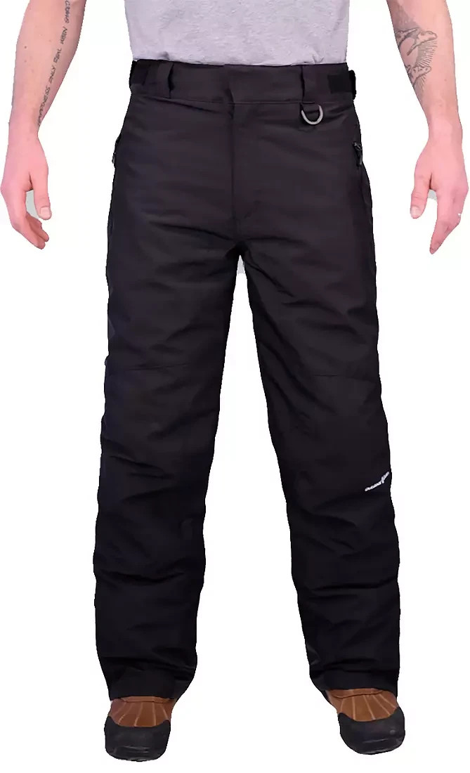 Outdoor Gear Men's Polar Snow Pants Black Insulated Waterproof Ski 4XL NWT