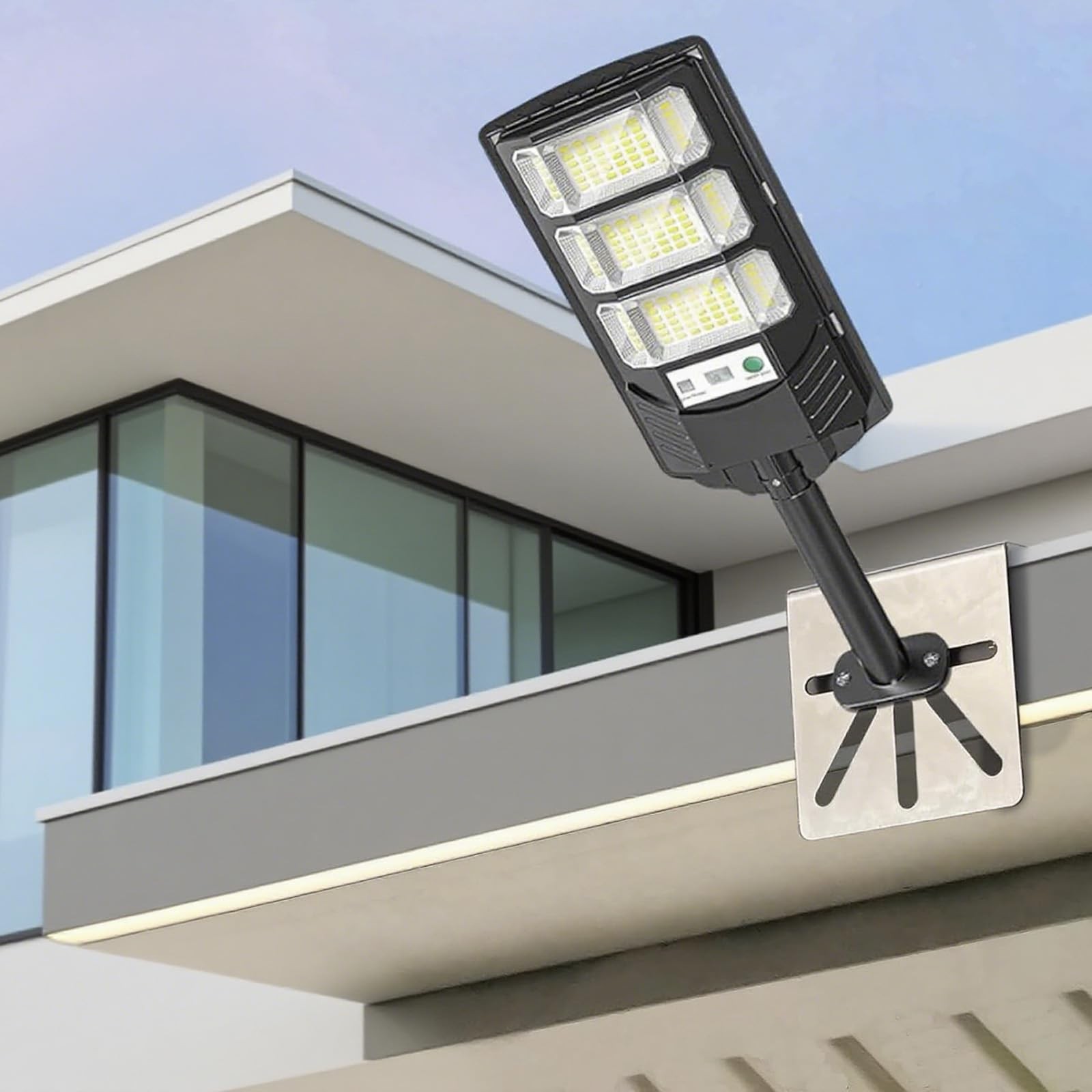 Gutter Mount for Eufy Solocam S340/E30, Stainless Steel Security Silvery2