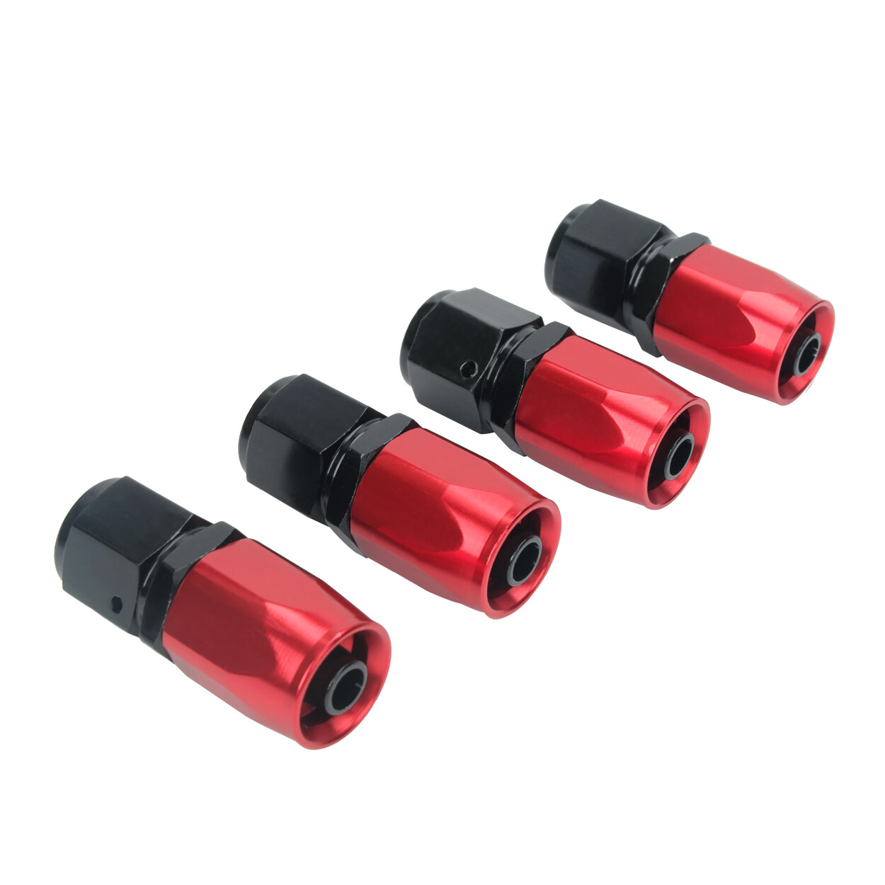 Fuel Line Kit Braided Nylon Fuel Hose 4AN 6AN 8AN 10AN CPE 10FT 20FT Black Red