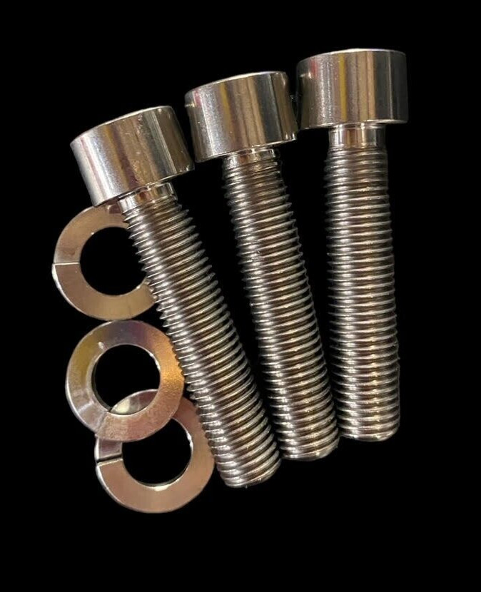 Kawasaki Jet Ski 650 750 Factory Pipe Header Bolts Titanium