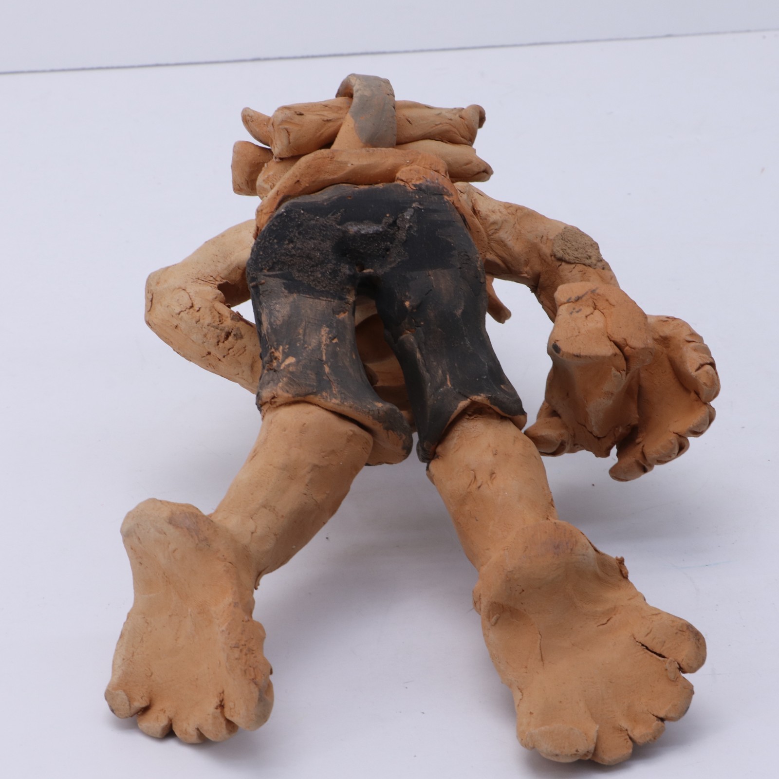 Quechuan Edilberto Merida Cusco Peru Sculpture Peruvian Folk Art Clay Pottery