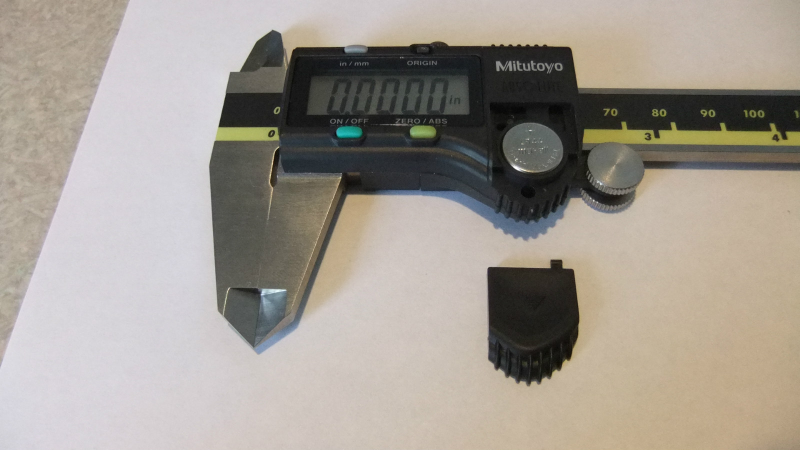 #2 Genuine Mitutoyo Caliper Replacement Battery Cover Lid 05SAA405