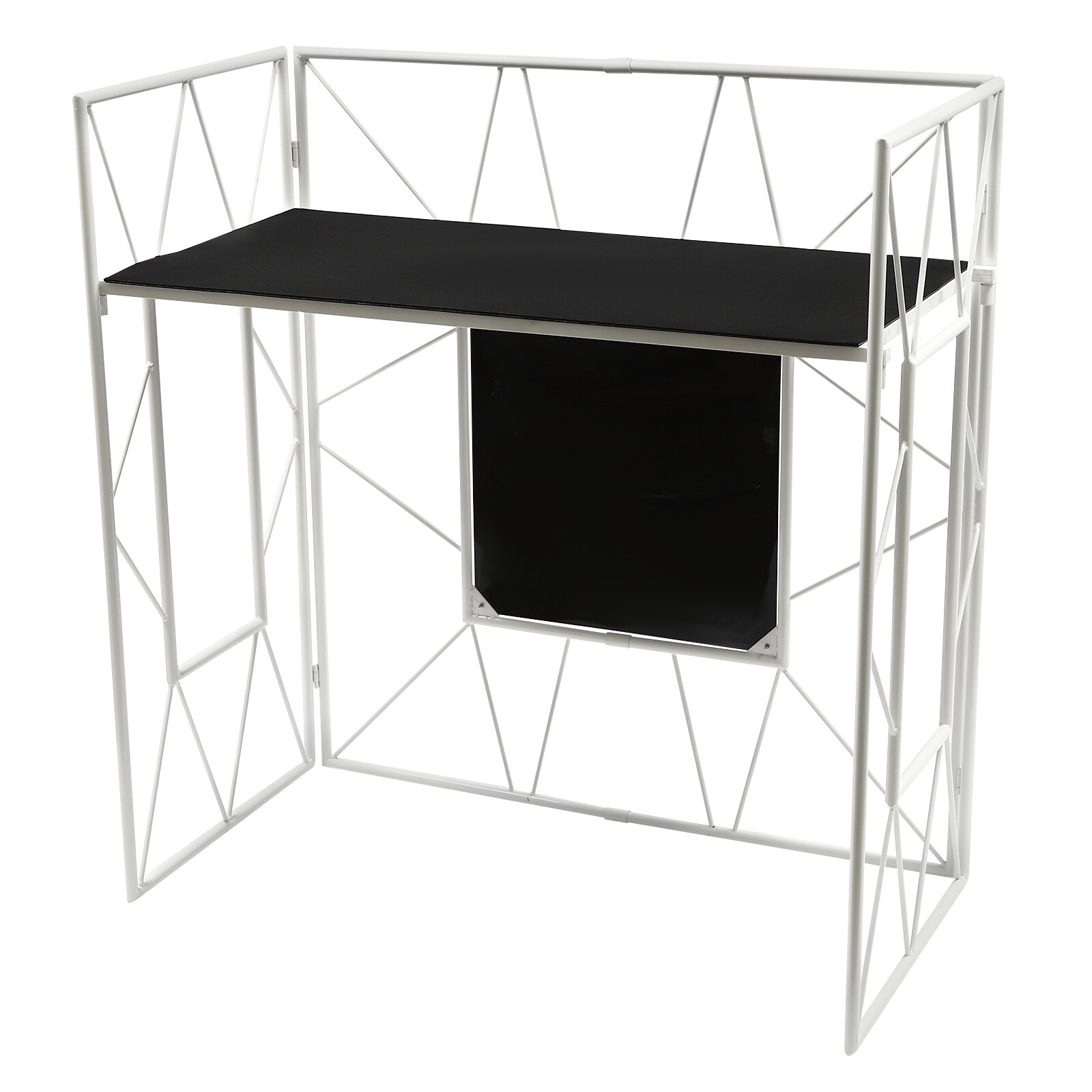DJ Display Stand, DJ Event Booth Facade, Portable DJ Facade Booth Table, DJ Cont